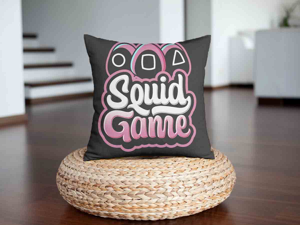 Coussin de santé Noir Squid
