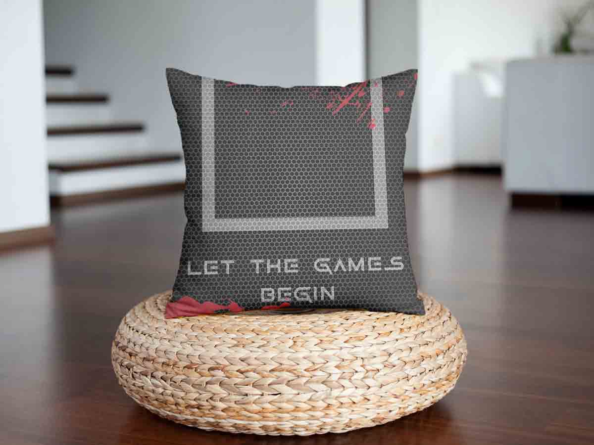Coussin de santé noir Let's Play