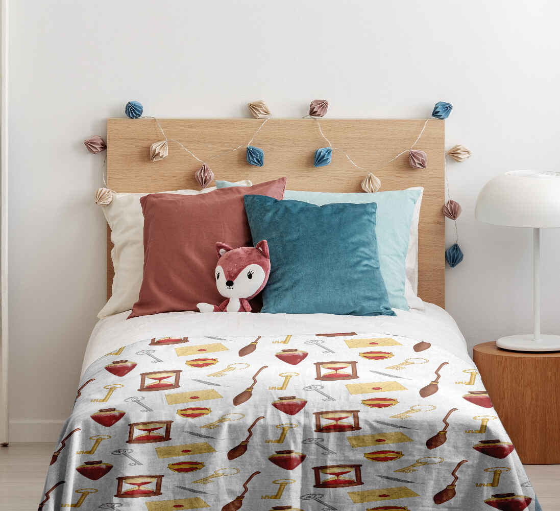Couverture thérapeutique originale - Housse en coton blanc Magic