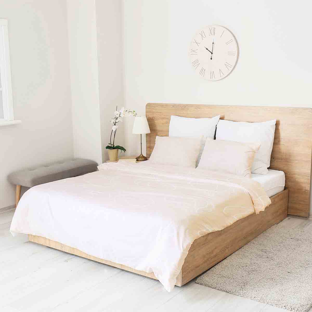 Original Therapiedecke - Ensemble de literie en coton orange avec citrouille