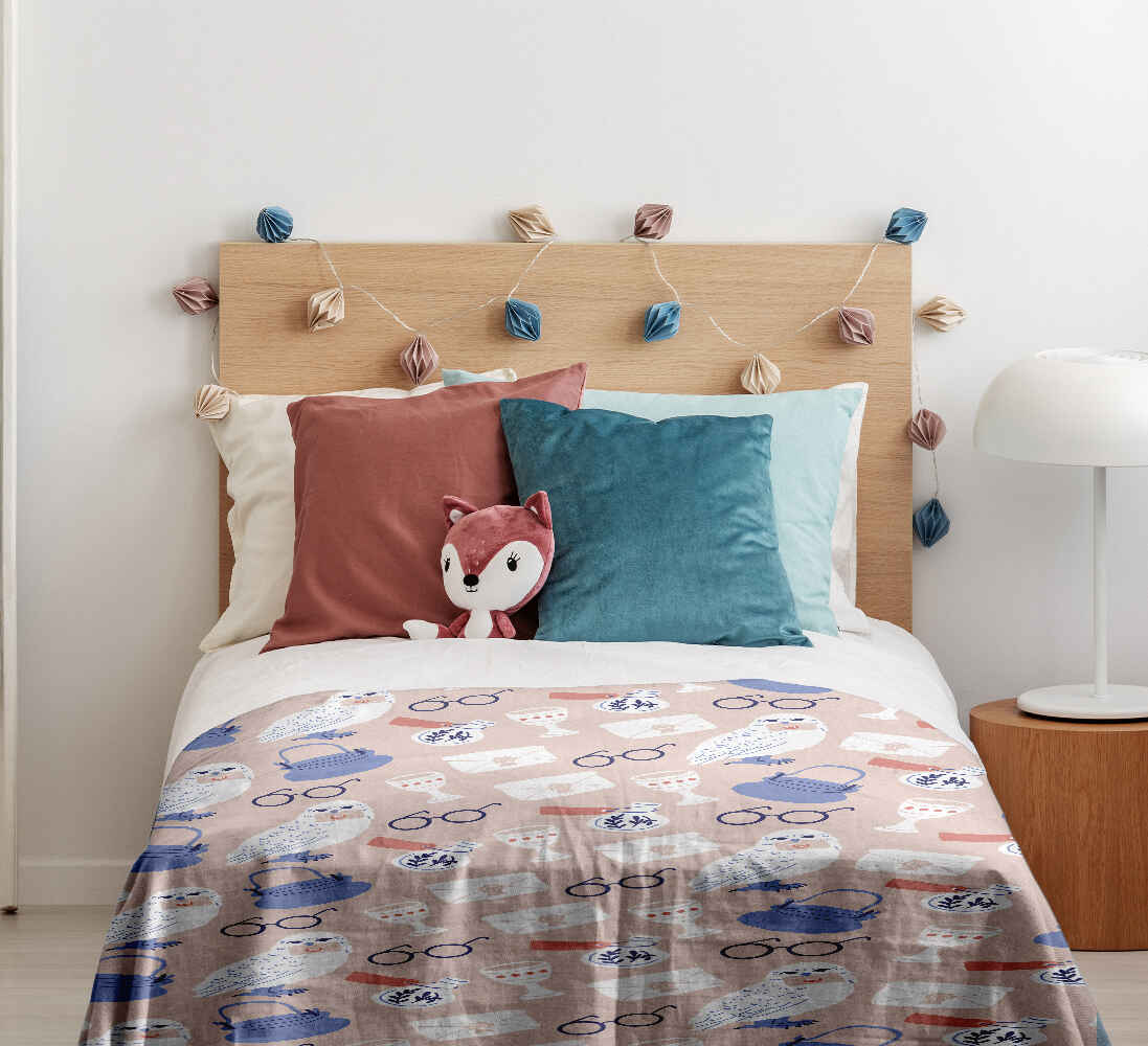 Original Therapiedecke - Ensemble de literie en coton chouette de Harry