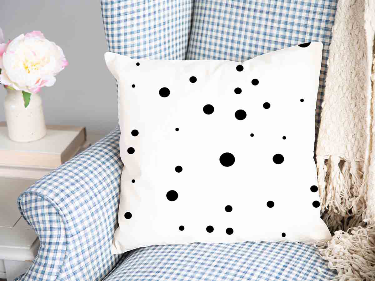 Coussin de santé à pois dalmatien
