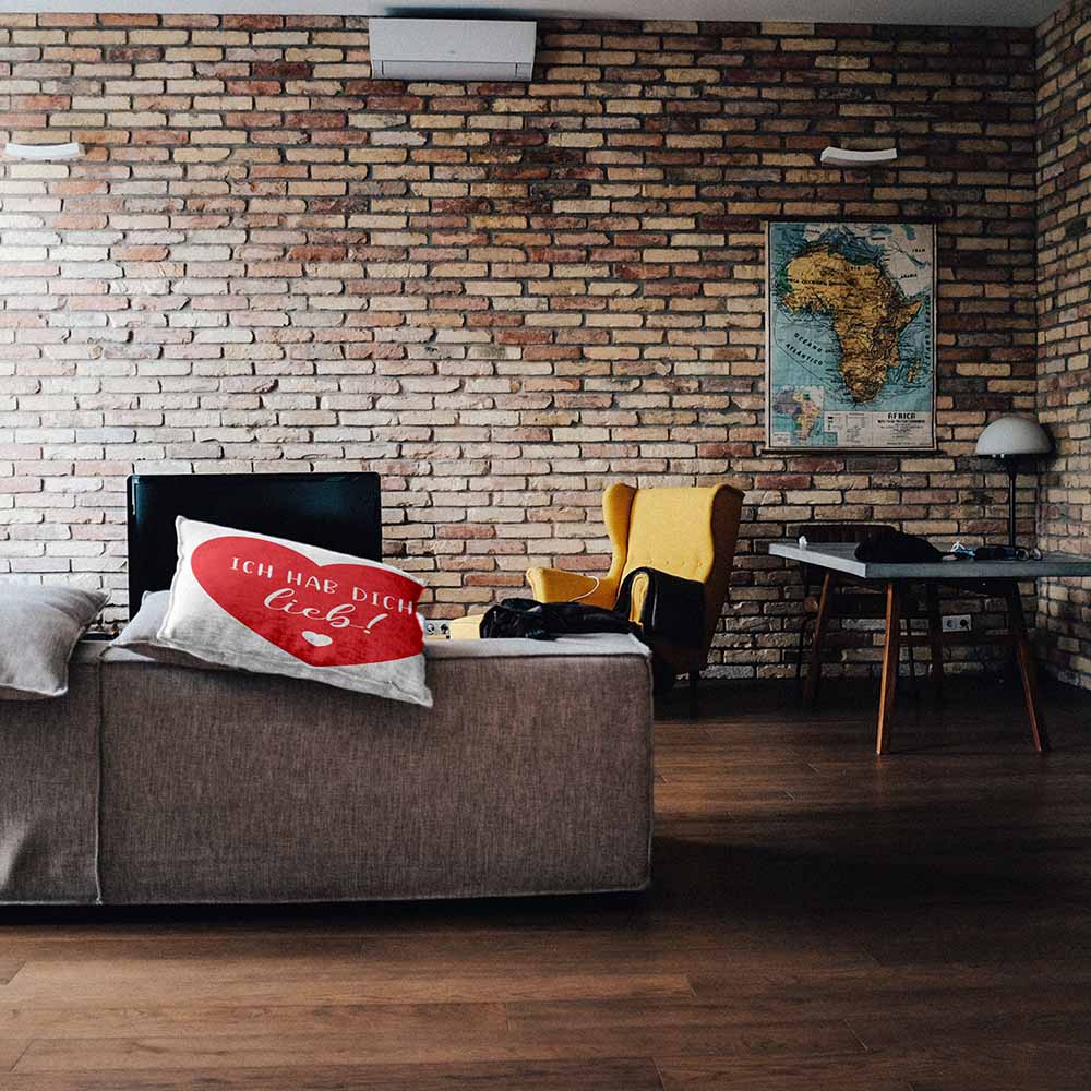 Coussin de santé cœur Je t'aime