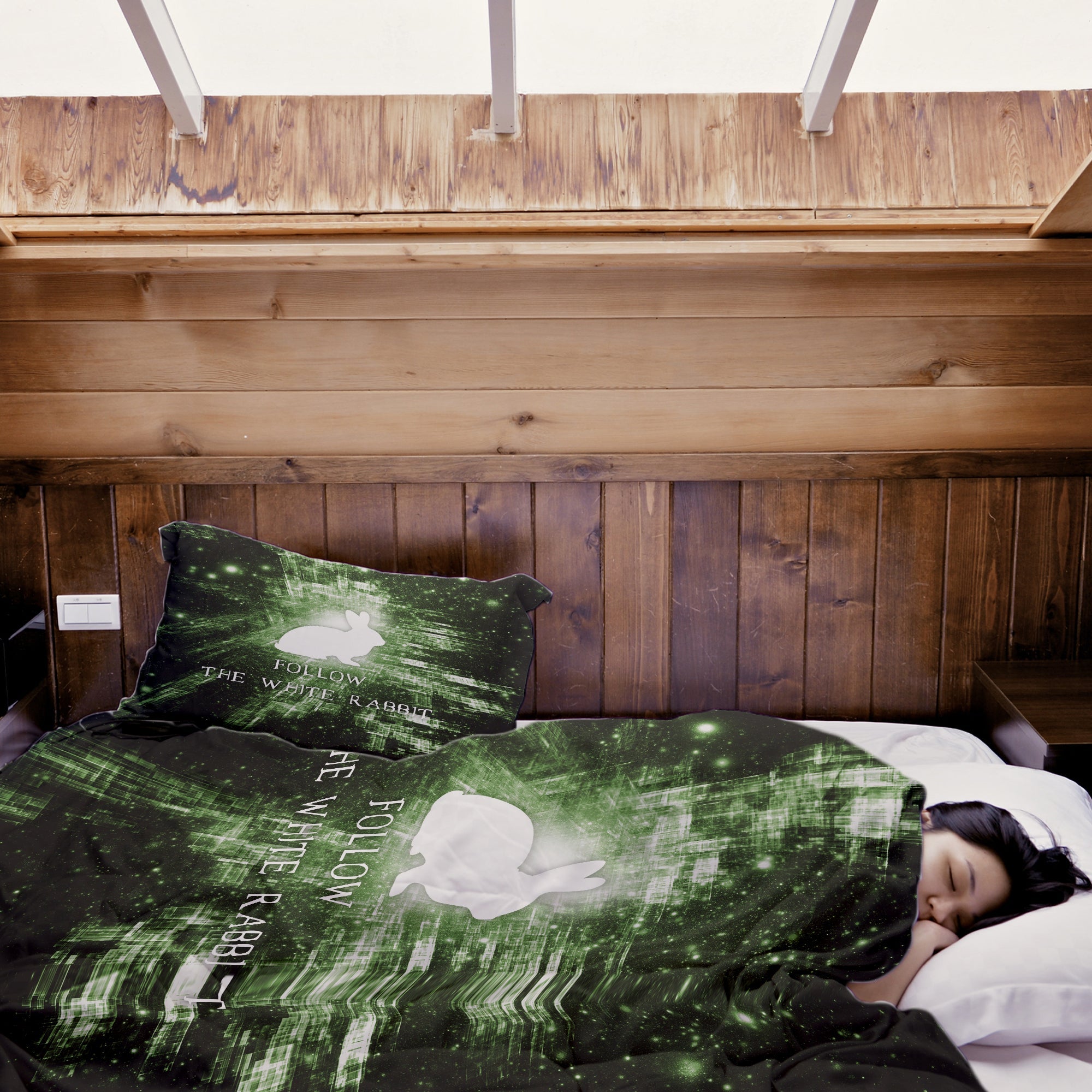 Ensemble de literie avec couverture thérapeutique Follow The Rabbit