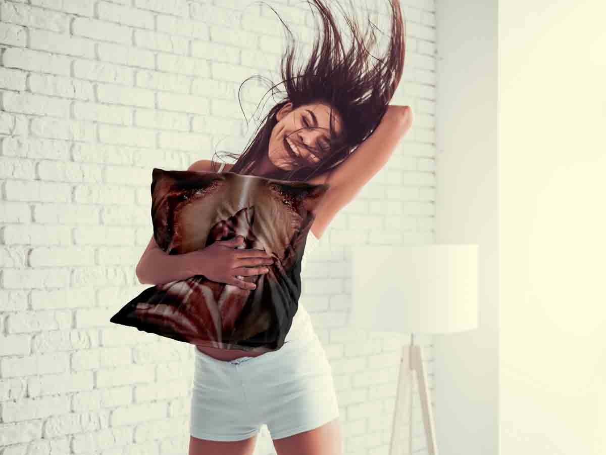 Coussin de santé visage Halloween