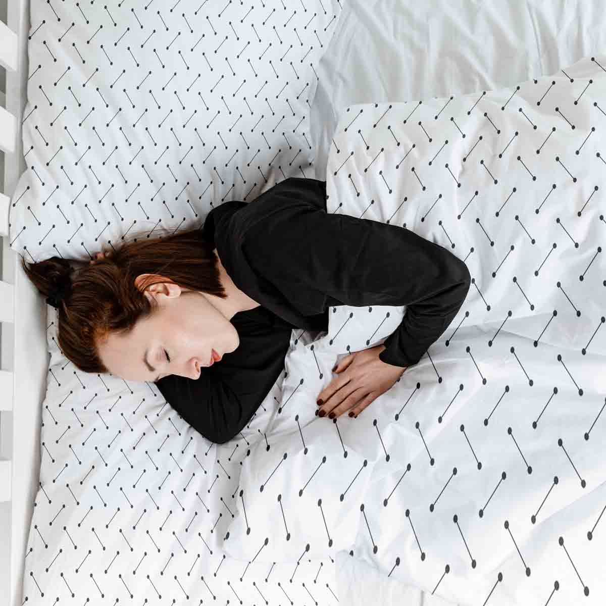 Couette de thérapie Ensemble de literie Blanc Allumette