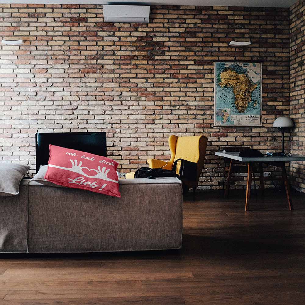 Coussin de santé rose Je t'aime