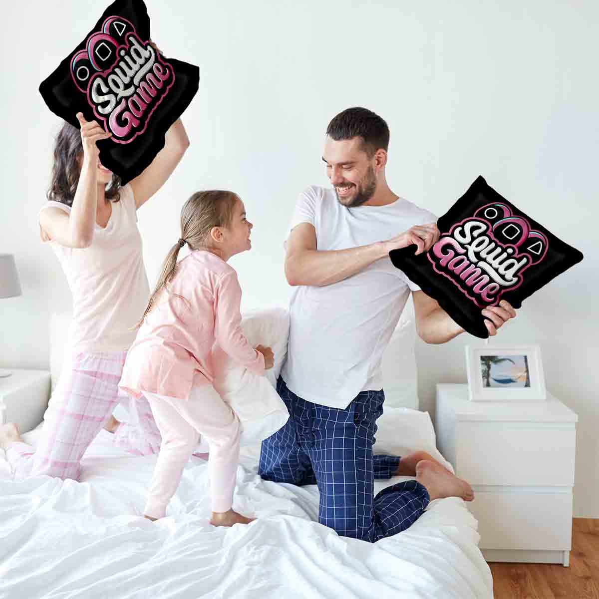 Coussin de santé Noir Squid