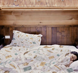 Couverture thérapeutique originale - Couverture pondérée magique avec housse en coton pour enfants et adultes