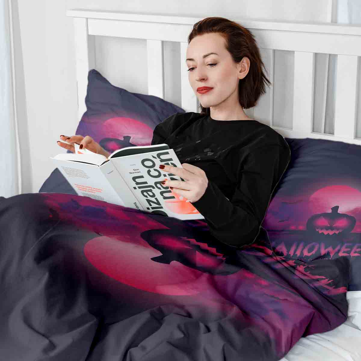 Original Therapiedecke - Ensemble de literie en coton Trick or Treat
