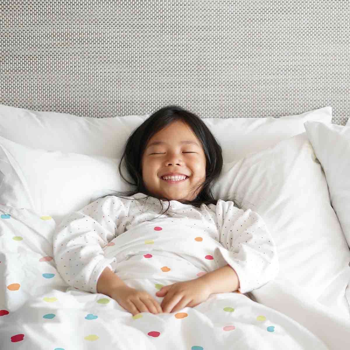 Original Therapiedecke - Ensemble de literie en coton Points multicolores