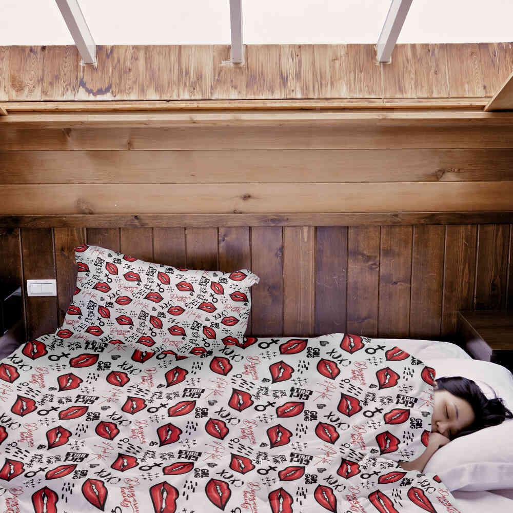 Couverture thérapeutique originale - Housse en coton XOXO