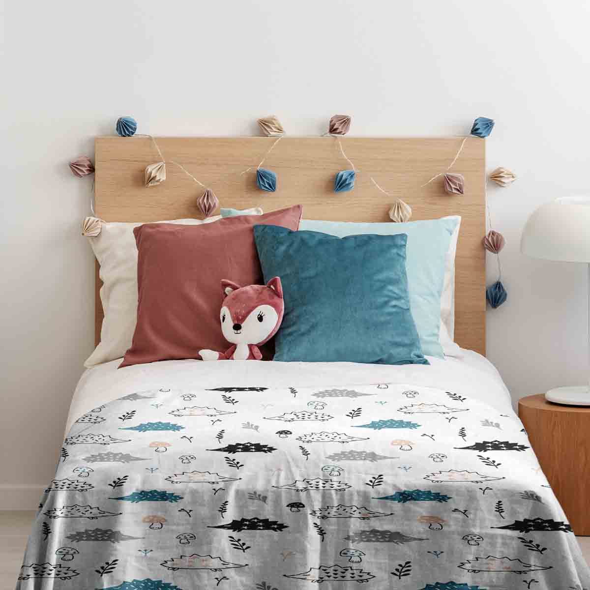 Couette thérapeutique Ensemble de literie blanc avec hérisson