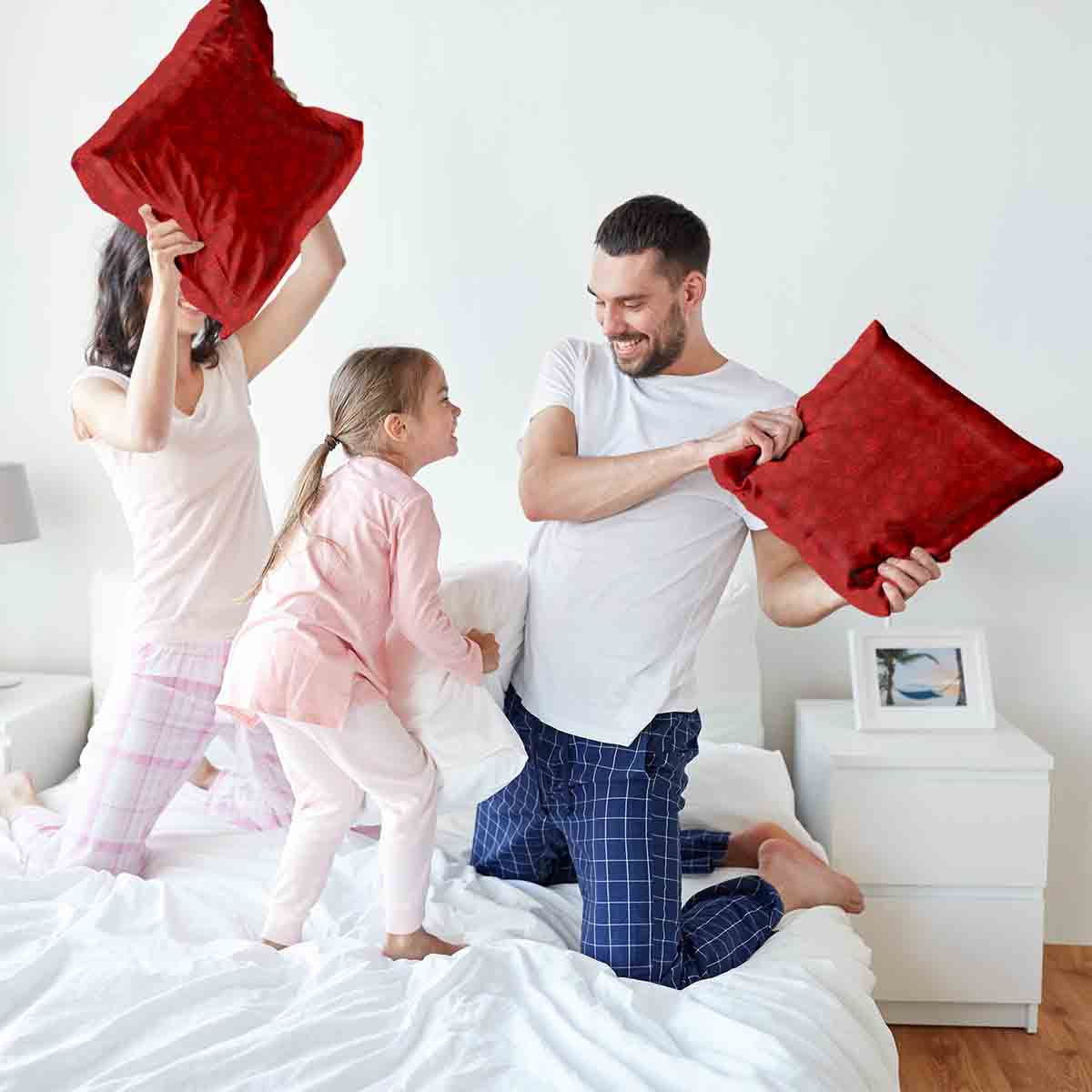 Coussin de santé rouge cadeaux