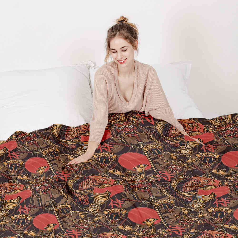 Original Therapiedecke - Ensemble de literie en coton Combat chinois