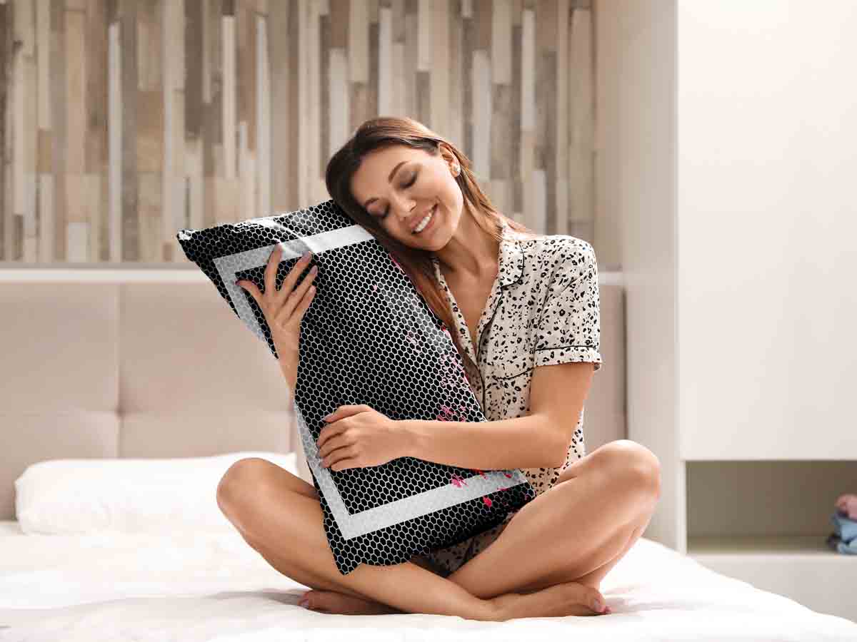 Coussin de santé noir Let's Play