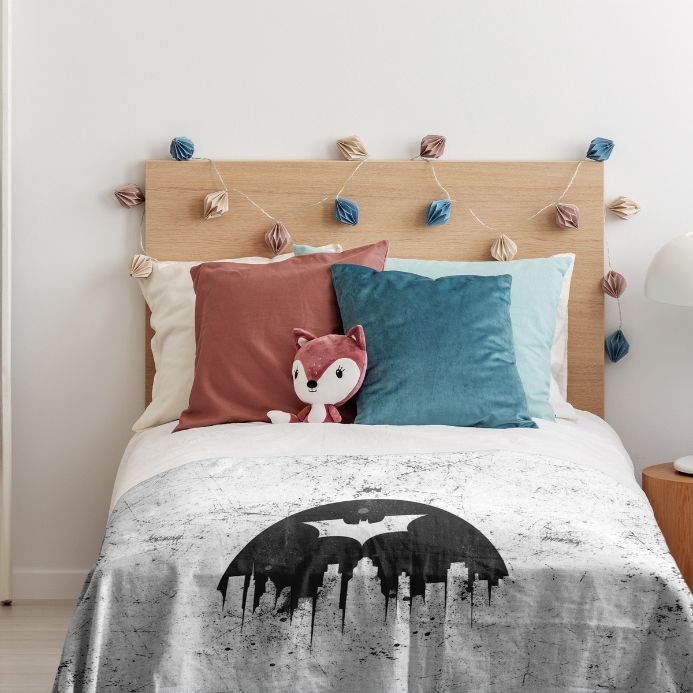 Couverture thérapeutique originale - Housse en coton gris Batman